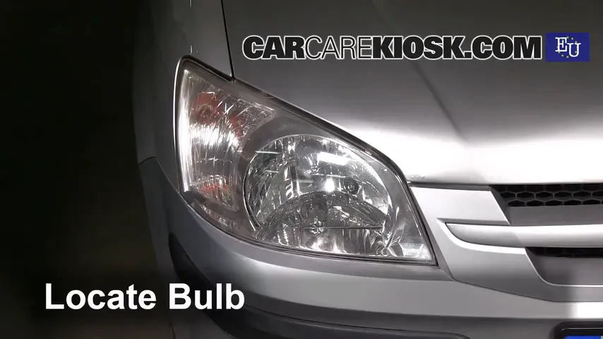 2002 Hyundai Getz GL 1.1L 4 Cyl. Lights Daytime Running Light (replace bulb)